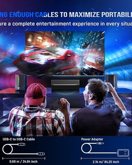 FIFINE Computer Speakers System with Subwoofer, Gaming Speaker for PC with RGB, Volume Control, Monitoring, 3.5mm Aux Input, AC Powered Speakers for Desktop Mobile TV-AmpliGame A22