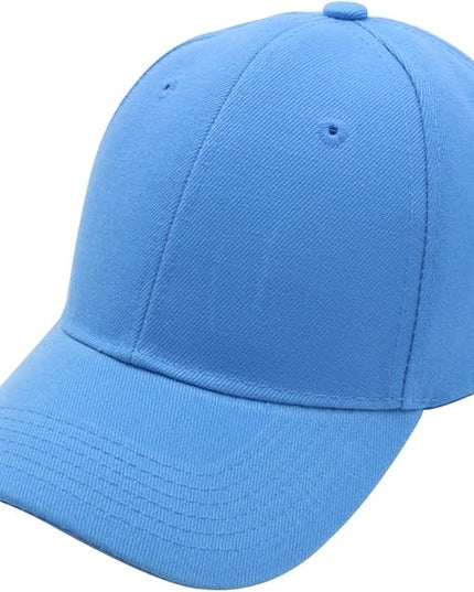 Top Level Baseball Cap Men Women - Classic Adjustable Plain Hat
