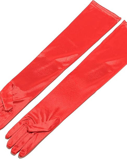 Long Opera Gloves for Women 1920s Length Gloves Costume Accessories, Vintage Bridal Party Gloves