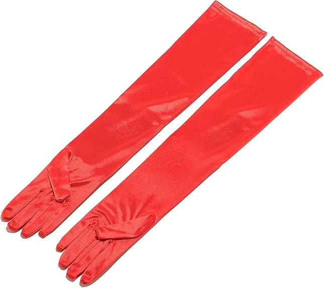 Long Opera Gloves for Women 1920s Length Gloves Costume Accessories, Vintage Bridal Party Gloves