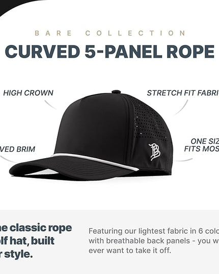 Branded Bills Arizona Vintage PVC 5-Panel Performance, Lightweight, Comfortable Baseball Cap