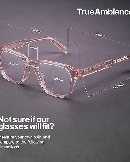Colorado Home Co Clear Blue Light Blocking Glasses for Computer, Anti Eye Strain Office Screen Glasses for Men & Women