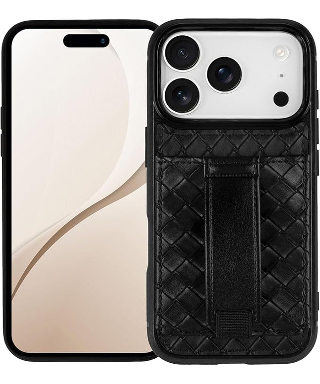 Walli Cases for iPhone 17 Pro Max Case Aesthetic Wallet Phone Case Card Holder, Securely Holds up to 2 Cards - Cute, Trendy Phone Cover for Women, fits iPhone 17 Pro Max, with Kickstand & Finger Strap