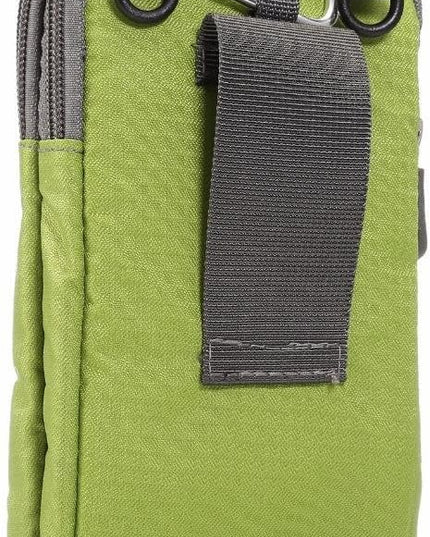 Universal Crossbody Cell Phone Purse Waist Pack Bag for Outdoor Sports Moblie Phone Carrying Cases Shoulder Belt Bag Pouch for iPhone 7 6/6S Plus Samsung Galaxy Phones Under 6.0'' from WaitingU