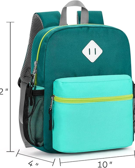 STEAMEDBUN Toddler Backpack Boy 2-4, Kids Backpack Boys, Preschool Daycare Travel Small- 12inch