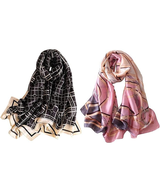 Silk Scarf Mulberry Silk Fashion Scarves Long Lightweight Shawl Wrap …