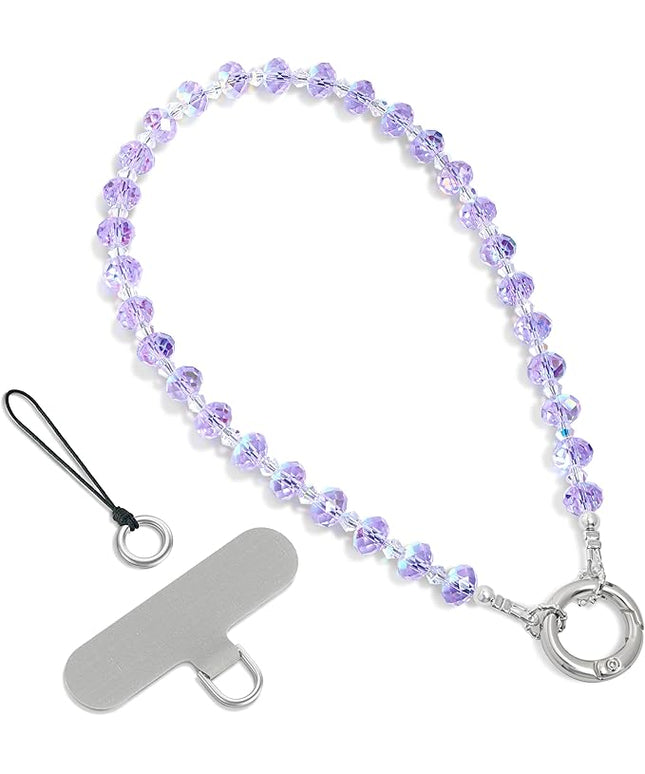 SURPHY Phone Charm, Phone Charms Strap with Tether Tab & Premium Metal Buckle, Cellphone Wrist Strap Chain