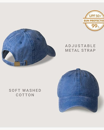 CHOK.LIDS Everyday Premium Dad Hat Unisex Cotton Baseball Cap for Men and Women Adjustable Lightweight Polo Style Curved Brim