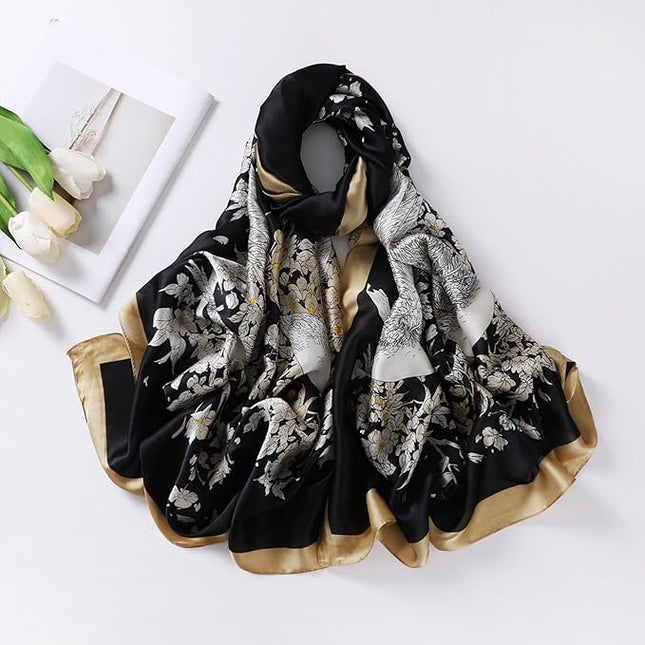 Silk Scarf Mulberry Silk Fashion Scarves Long Lightweight Shawl Wrap …