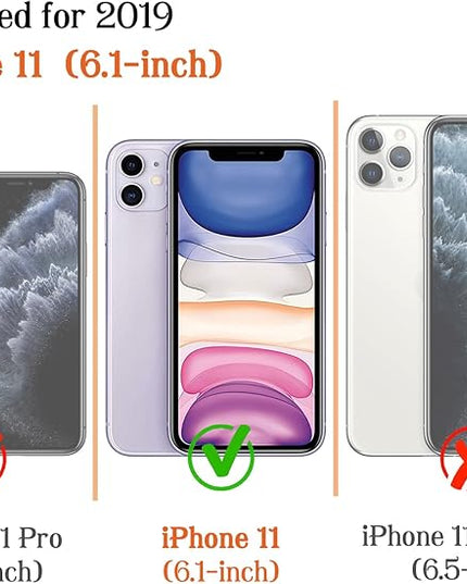 Magnetic for iPhone 11 Case Cute Curved Stripes Phone Case, Shockproof Slim TPU and Hard PC Protective Phone Cover Compatible with MagSafe Designed for Women Girls,Pink