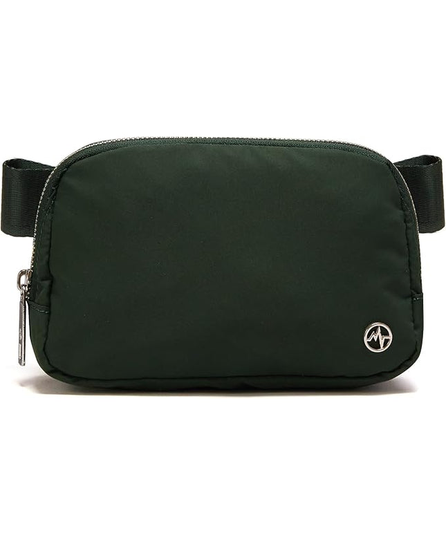 Pander Everywhere Belt Bag for Women, Fashion Waist Packs, Crossbody Bags with Adjustable Strap (Legacy Green).