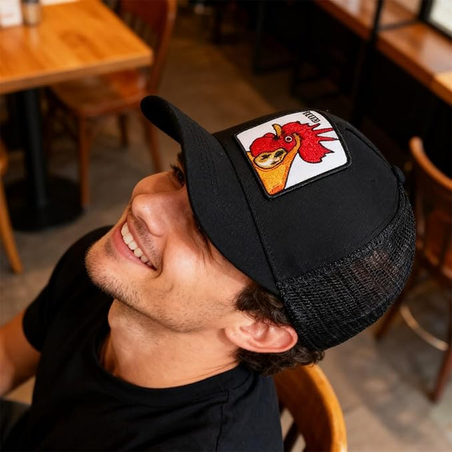 Classic Unisex Various Animal Series Embroidery Farm Adjustable Mesh Snapback Trucker Hat