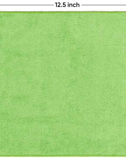 HOMEXCEL Microfiber Cleaning Cloth 50 Pack, 12.5 x 12.5 inch Microfiber Towels for Cars, Ultra Absorbent Car Washing Cloth, Lint Free Streak Free Cleaning Rags for Car, Kitchen, and Window, Multicolor