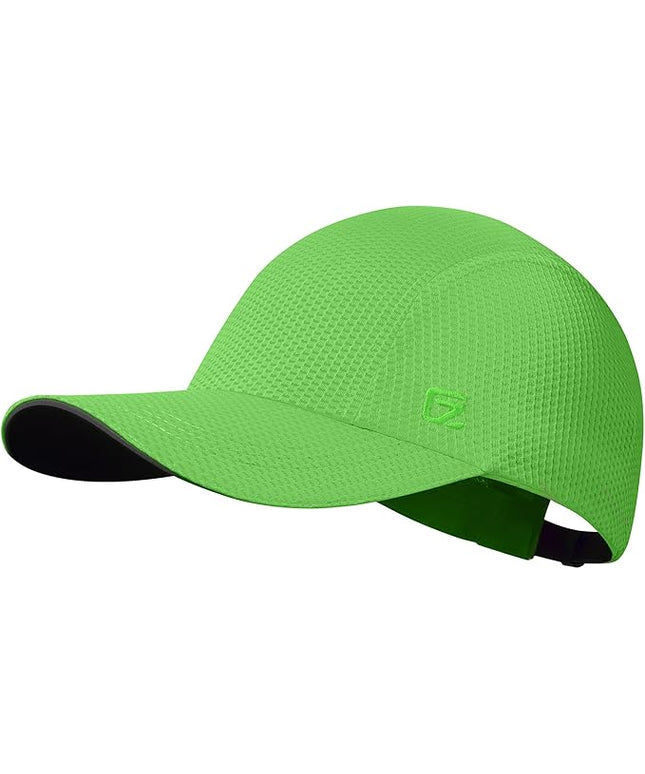 GADIEMKENSD Women's Race Day Running Cap Performance Mesh Hat - Excellent Ventilation, Lightweight, Reflective Safety