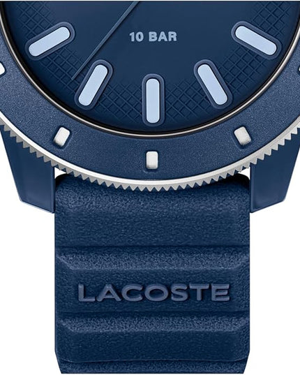 Lacoste.12.12 Scuba Men's 3H Quartz Watch, Silicone Strap - Modern, Classic Timepiece - Gift for Him, 43mm