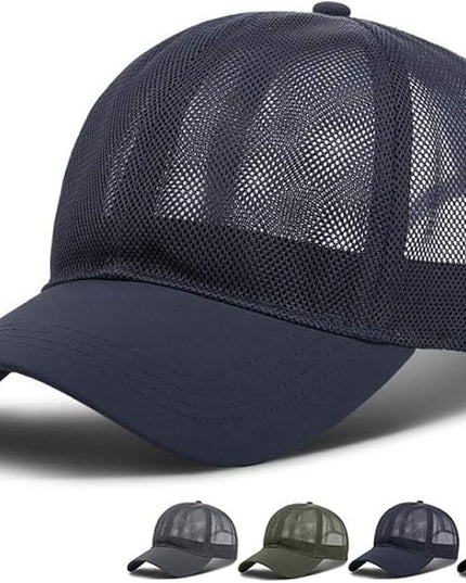 VOASTEK Running Hats for Men Baseball Cap Outdoor Essentials Runner Hat Jogging Cap Tennis Golf Workout Hats