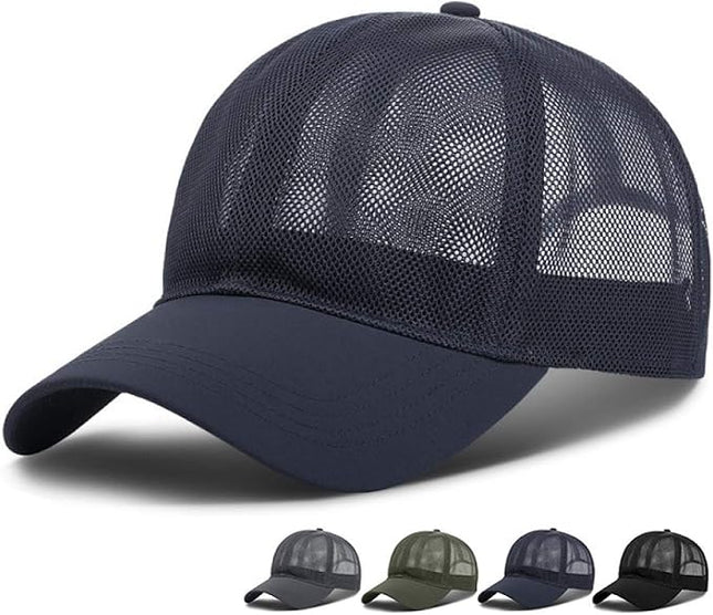 VOASTEK Running Hats for Men Baseball Cap Outdoor Essentials Runner Hat Jogging Cap Tennis Golf Workout Hats