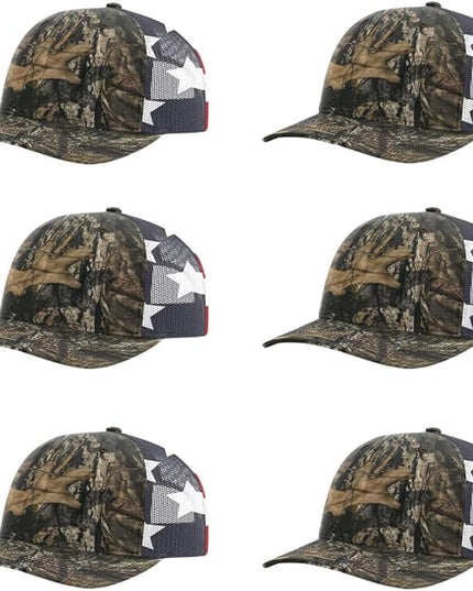 Richardson 112 Classic Six-Panel Adjustable Snapback Trucker Cap | Bulk Packs Available