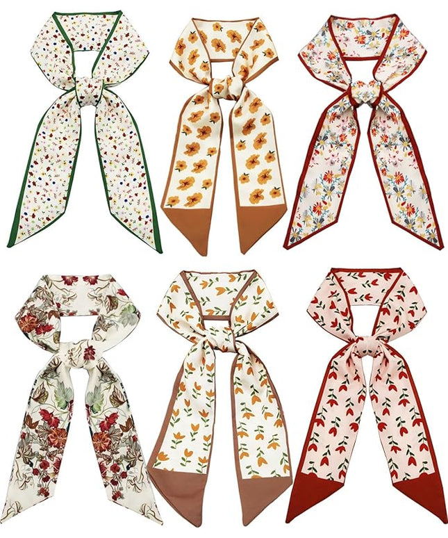 Purse Scarf Handbags For Women Skinny Hair Neck Accessories Scarves With Bag Scarfs Handle Fashion Lightweight