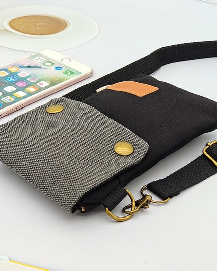 katloo Small Crossbody Cellphone Purse Bag With Shoulder Strap, Travel Pouch Women Passport Phone Holder Wristlet Wallet