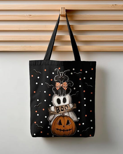 Horaldaily Canvas Tote Bag,Reusable Shoulder Tote Bag for Women Lady Casual Vacation, Shopping, Work, Gym