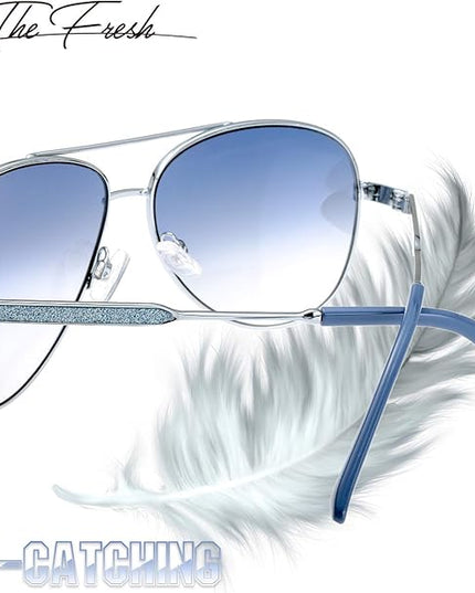 The Fresh Classic Crystal Elegant Women Beauty Design Sunglasses Gift Box