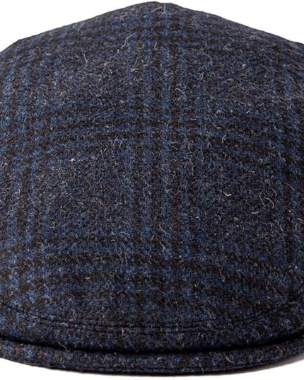 FEINION Men's Wool Tweed Newsboy Ivy Cap Gatsby Golf Flat Hat