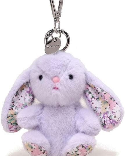 Rabbit Keychain for Backpack, Cute Keychain Bag Charms for Women