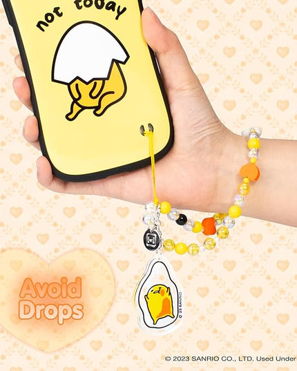iFace Hello Kitty and Friends Beaded Wristlet Universal Phone Charm Strap - Cute Wrist Chain Lanyard Aesthetic Decor Strap for Cell Phone Camera Keys AirPods Keychains