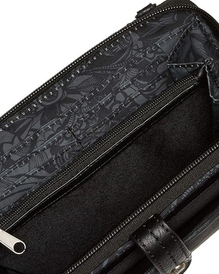 Sakroots Artist Circle Smartphone Crossbody in Coated Canvas, Detachable Wristlet Strap