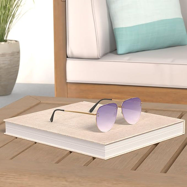 Trendy Oversized Aviator Sunglasses Womens, Retro Cute Big Shades Women's Fashion Sun Glasses UV Protection VF2203