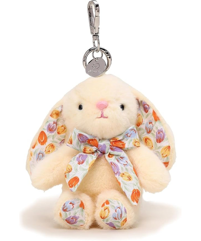 Rabbit Keychain for Backpack, Cute Keychain Bag Charms for Women