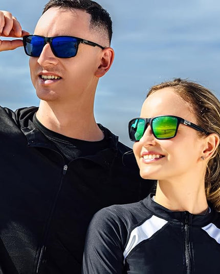 INFI Fishing Polarized Sunglasses for Men Driving Running Golf Sports Glasses Square UV Protection Designer Style Unisex