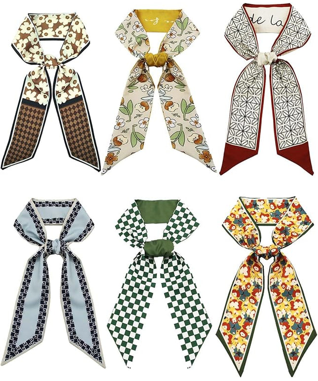 Purse Scarf Handbags For Women Skinny Hair Neck Accessories Scarves With Bag Scarfs Handle Fashion Lightweight