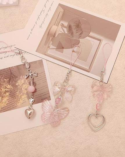 Cute Y2K Phone Charm Aesthetic Phone Charms Accessories Cute PhoneLanyard String for Bag Purse Backpack Airpods Pendants Decor
