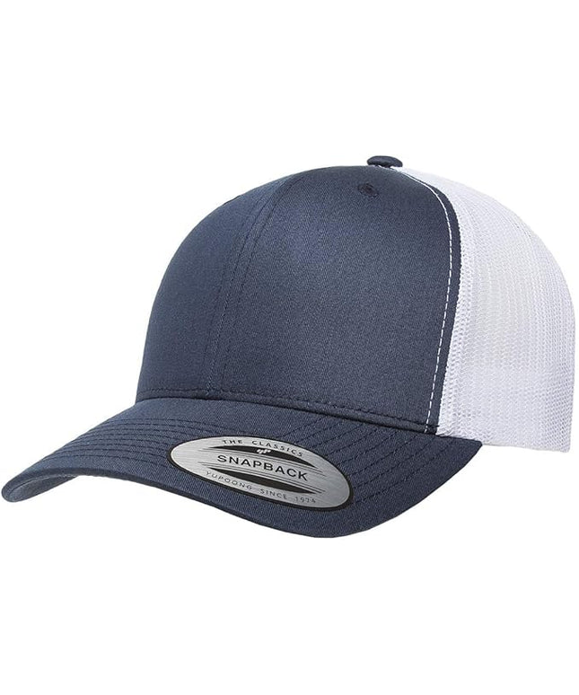 Yupoong Classic Premium Mesh 6 Panel Retro Trucker Cap | Mid Profile Snapback | OSFA | Bulk Pack Available