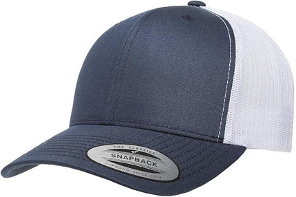 Yupoong Classic Premium Mesh 6 Panel Retro Trucker Cap | Mid Profile Snapback | OSFA | Bulk Pack Available