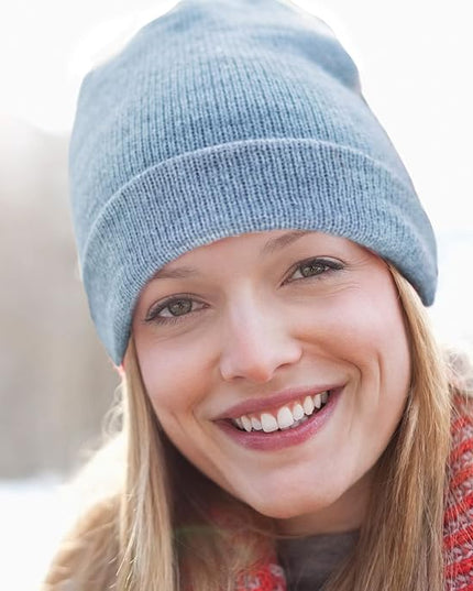 NPQQUAN Beanie for Men Women Winter Hats for Mens Beanie Cuffed Knit Beanies Skull Cap
