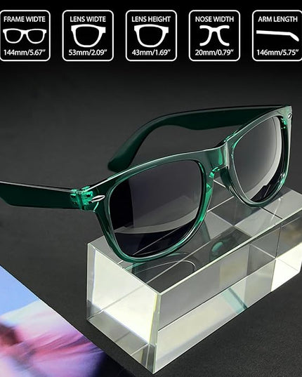 Joopin Square Sunglasses Polarized UV Protection Trendy Designer Sun Glasses Men Women
