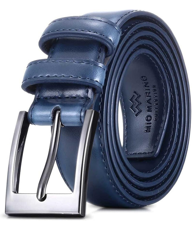 Marino’s Premium Belt Men, Genuine Leather Dress Belt for Men, Casual Mens Belt in Gift Box
