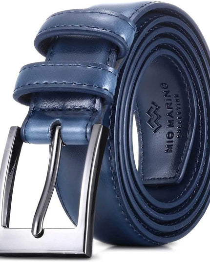 Marino’s Premium Belt Men, Genuine Leather Dress Belt for Men, Casual Mens Belt in Gift Box