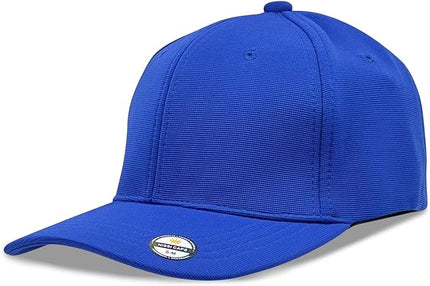 [2 Pack] Hybrid Stretch-Fitted Trucker Cap, Baseball Cap with Air Mesh