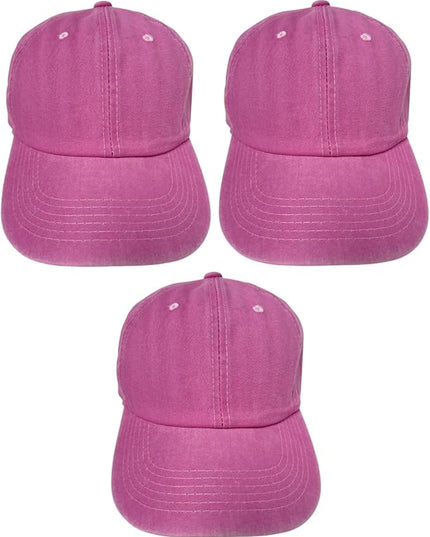 Roytrense Unisex 100% Cotton Washed Low Profile Dad Hat - Adjustable Baseball Cap for Outdoor Activities