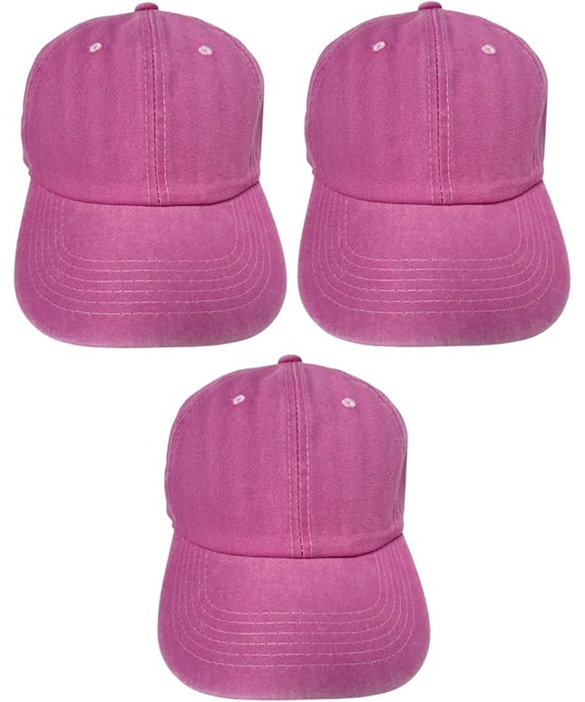 Roytrense Unisex 100% Cotton Washed Low Profile Dad Hat - Adjustable Baseball Cap for Outdoor Activities