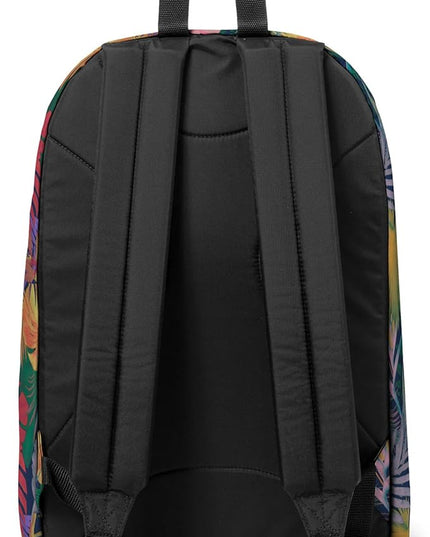 EASTPAK Out Of Office – 31L Backpack with Dual Compartments, 16” Laptop Sleeve, Security Pocket, Bottle Holder & Air Mesh Straps, Brize Retro Navy