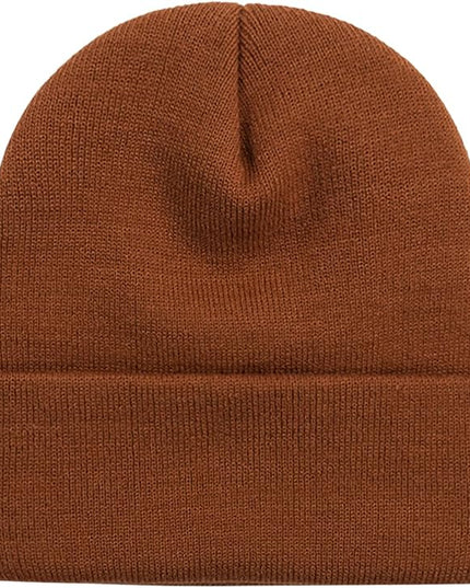 ZOORON 1&2 Pack Beanie for Men Women Slouchy Beanie Hats Winter Knit Caps Soft Ski Hat Unisex