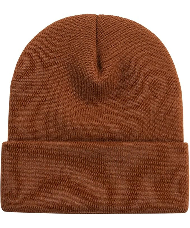 ZOORON 1&2 Pack Beanie for Men Women Slouchy Beanie Hats Winter Knit Caps Soft Ski Hat Unisex