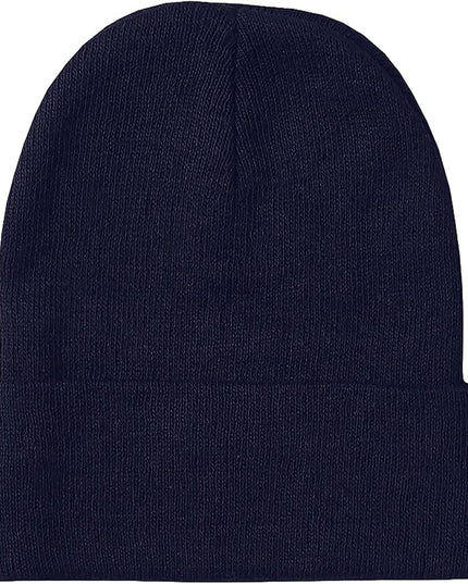 Unisex Winter Beanie – Warm Knit Hat for Men & Women, Soft Stretchy Cold Weather Cap for Outdoor, Running & Hiking