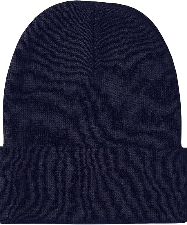 Unisex Winter Beanie – Warm Knit Hat for Men & Women, Soft Stretchy Cold Weather Cap for Outdoor, Running & Hiking