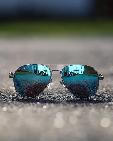 Pro Acme Classic Polarized Aviator Sunglasses 100% UV Protection, 52mm 58mm 63mm